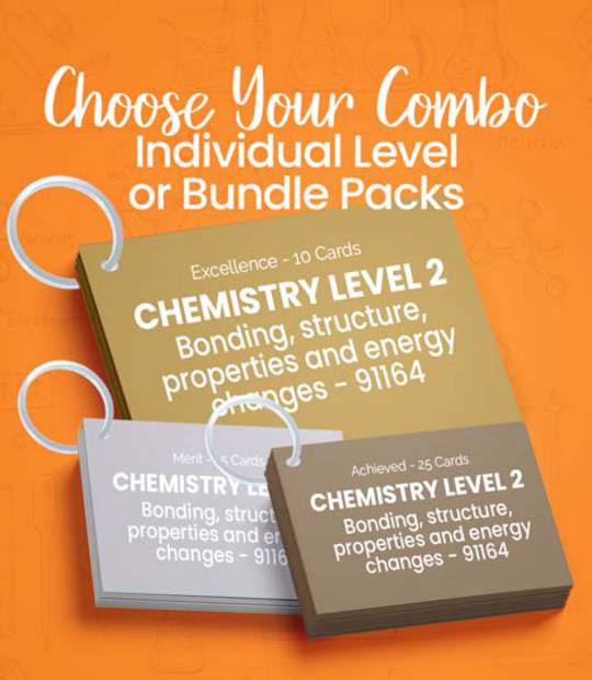 Level 2 Chemistry - Bonding, structure, properties and energy changes 91164